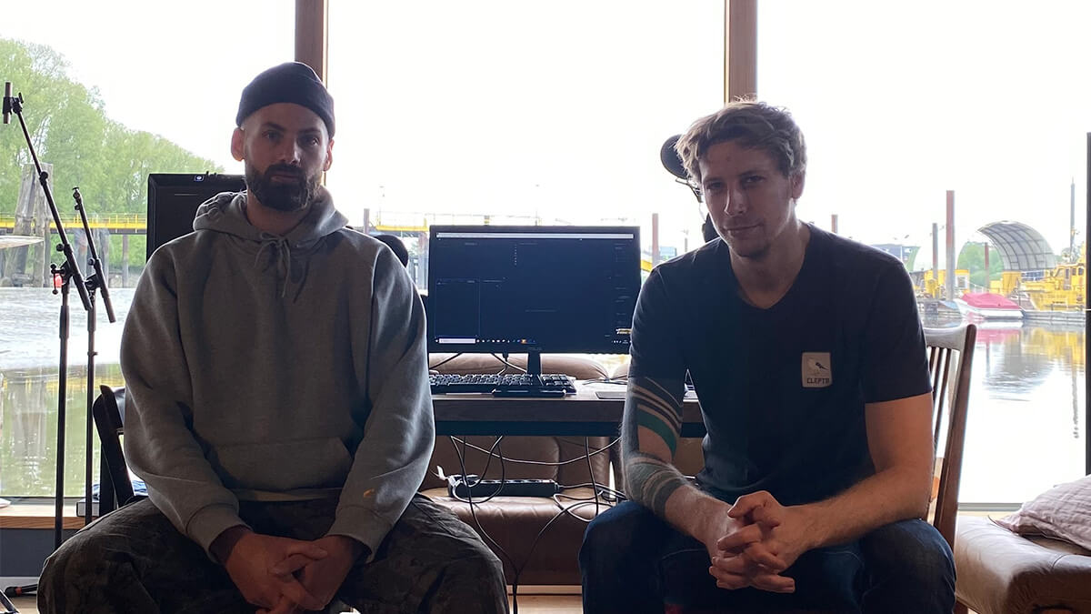 Christoph und Josch gemeinsam auf einem Foto